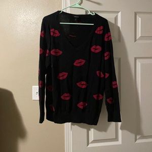 Torrid lip sweater